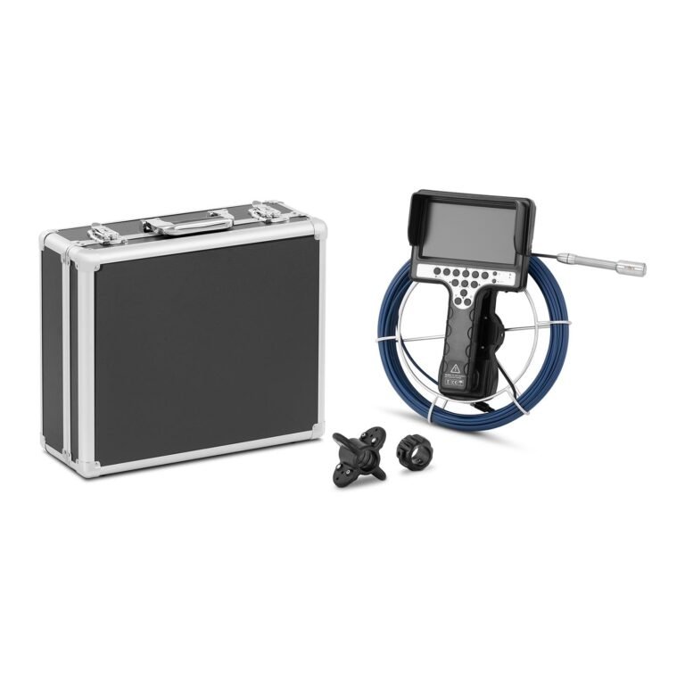 Caméra inspection canalisation caméra endoscopique caméra d'inspection pour canalisation caméra pour canalisation 30 m 12 LED Écran 7 Pouces 14_0005475