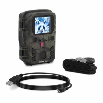Mini caméra de chasse - 5 Mpx - HD intégrale - 20 m - 1,1 s 14_0007889