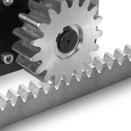 Crémaillère pour kit motorisation de portail coulissant  105 cm avec set des vis en acier galvanisé revêtement de zinc pour ouvre portail automatique  01_0000994