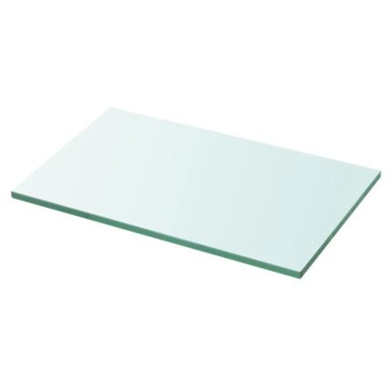 Panneau d’étagère verre transparent 30 x 15 cm 2702173/2