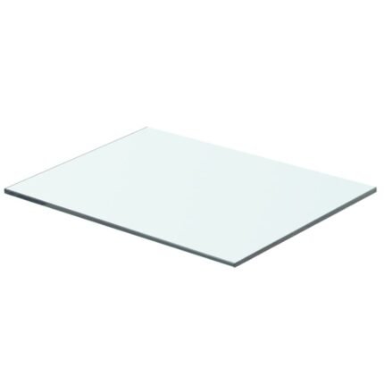 Panneau pour étagère verre transparent 40 x 25 cm 2702180/2