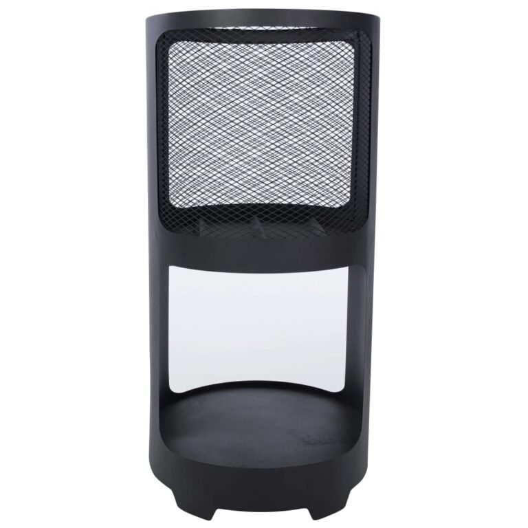 Cheminée foyer 44 x 90 cm acier noir mat 02_0005897