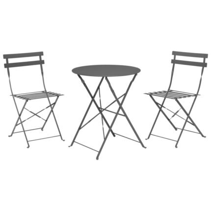 Progarden ensemble de bistro 3 pièces anthracite foncé mat 02_0014944