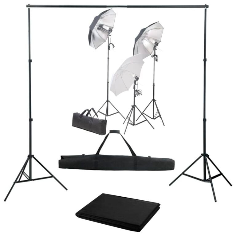 Kit de studio photo professionnel avec ensemble d