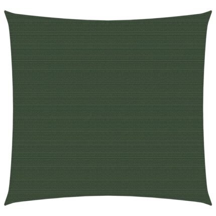 Voile d'ombrage 160 g/m² vert foncé 5 x 5 m PEHD 02_0009438