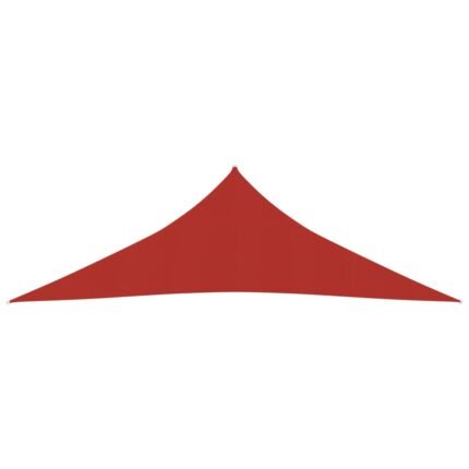 Voile toile d'ombrage parasol 160 g/m² PEHD 4 x 4 x 5,8 m rouge 02_0009279
