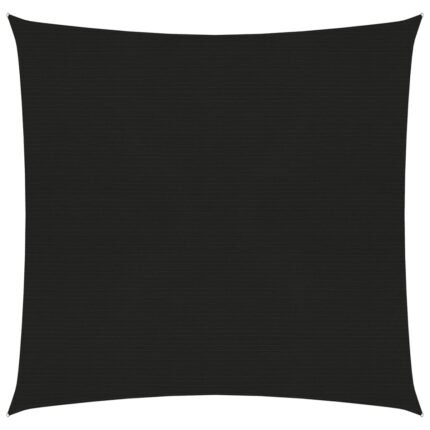 Voile toile d'ombrage parasol 160 g/m² PEHD  2,5 x 2,5 m noir 02_0009181