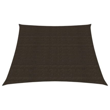 Voile d'ombrage 160 g/m² marron 3/4 x 3 m pehd 02_0009152