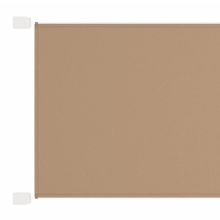 Auvent vertical 60x800 cm tissu oxford taupe 02_0007652