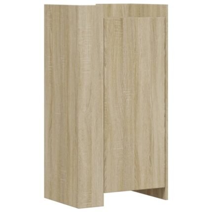 Armoire à chaussures range chaussures rangement meuble entrée couloir salon sonoma 52 x 37,5 x 100 cm brun 02_0021702