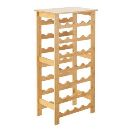 Casier à bouteilles 28 emplacements sur 7 niveaux 94 x 47 x 29 cm 03_0006714