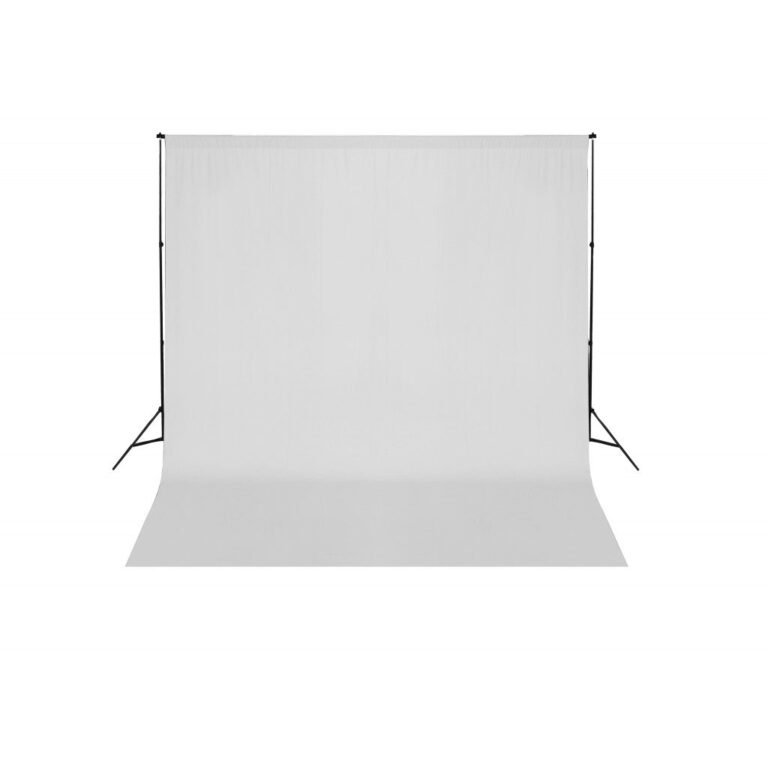 Kit complet studio photo + fond blanc sans coutures 3x6 m 1802018/4