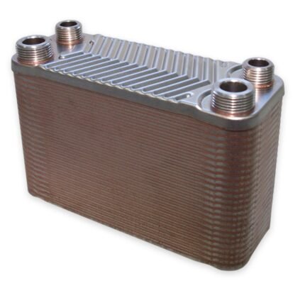 Échangeur de chaleur thermique acier inoxydable 50 plaques max 90 kw eau solaire 16_0000842