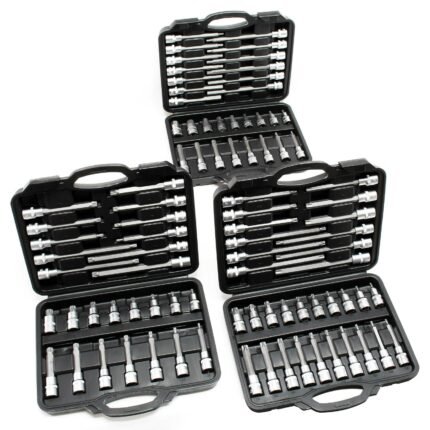 Jeu clé douille clé hexagonale dents multiples clé allen acier coffret outils 16_0002266